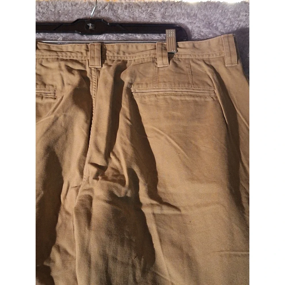 Weatherproof Mens Tan Relaxed Fit Utility Cargo Pants 40x32 Outdoor Casual Work